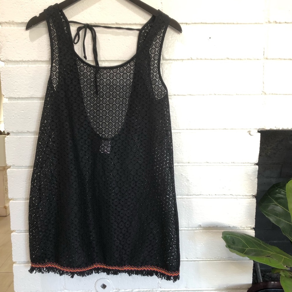 Black Swimsuit Coverup